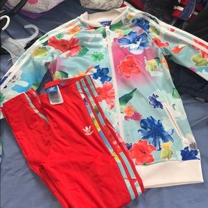 Adidas jacket and leggings